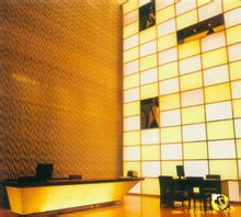 透光石商务会所大厅设计运用 透光石商务会所大厅设计运用