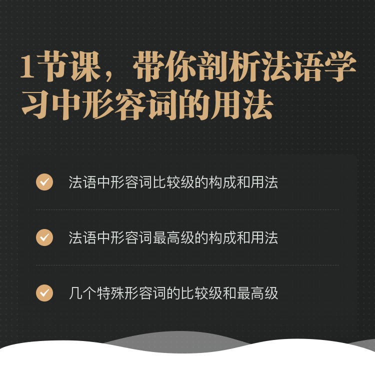 考研二外法语之形容词用法解读 Ke Youdao Com