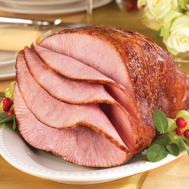 sliced ham
