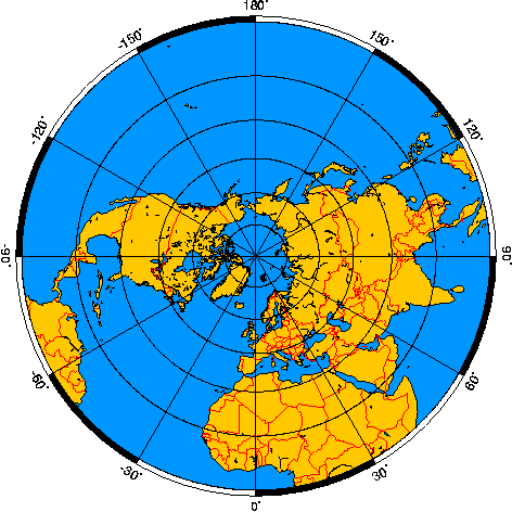 the northern hemisphere